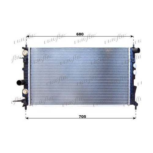 Kühler Motorkühlung Frigair 0107.3058 für Saab VW General Motors