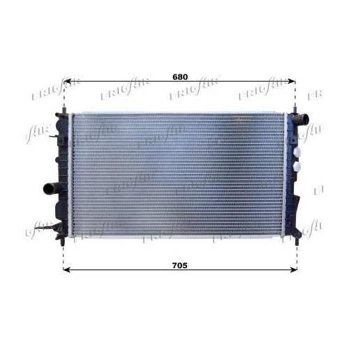 Kühler Motorkühlung Frigair 0107.3061 für Saab General Motors