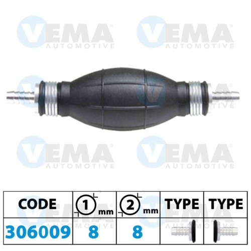 Pumpe Kraftstoffvorförderung Vema 306009 für