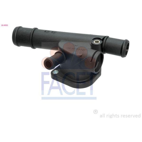 K&uuml;hlmittelflansch Facet 26.0002 Oe Equivalent f&uuml;r Audi Seat Skoda VW