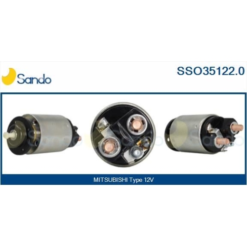 Magnetschalter Starter Sando SSO35122.0 f&uuml;r Mitsubishi