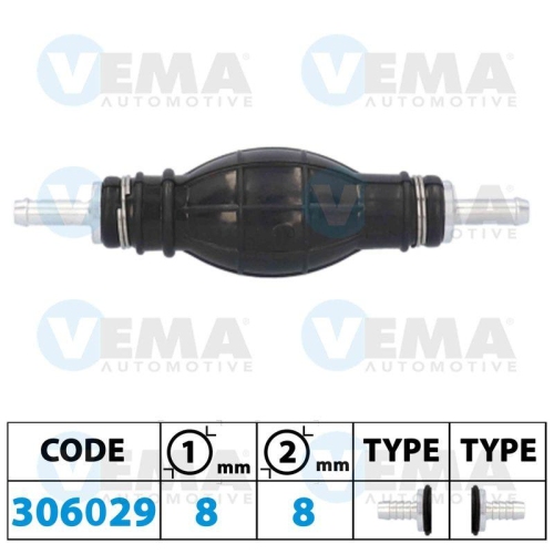 Pump Fuel Pre Supply Vema 306029 for