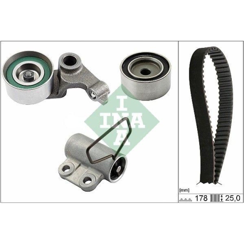 Zahnriemensatz Schaeffler Ina 530 0543 10 für Toyota Lexus