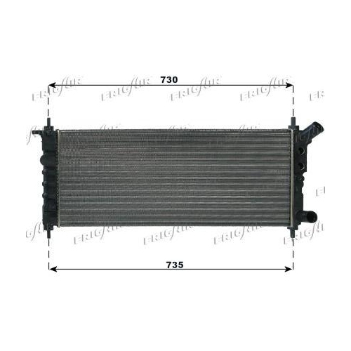 K&uuml;hler Motork&uuml;hlung Frigair 0107.3064 f&uuml;r Gmc General Motors