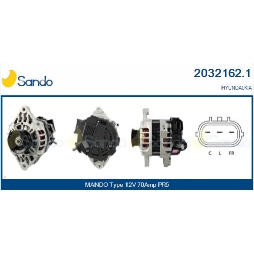 Generator Sando 2032162.1 für Hyundai