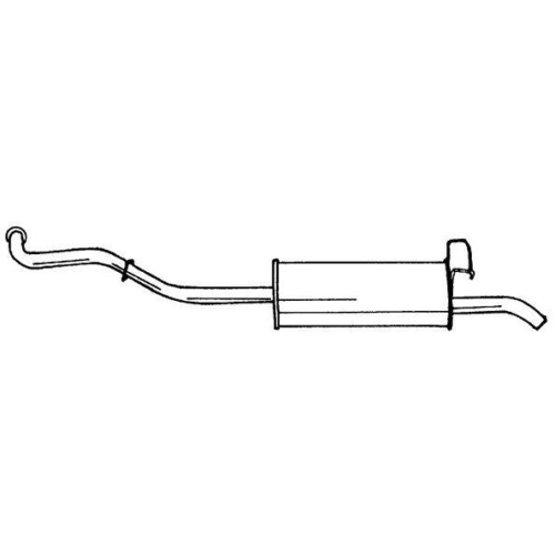 Endschalld&auml;mpfer Sigam 50624 f&uuml;r Renault