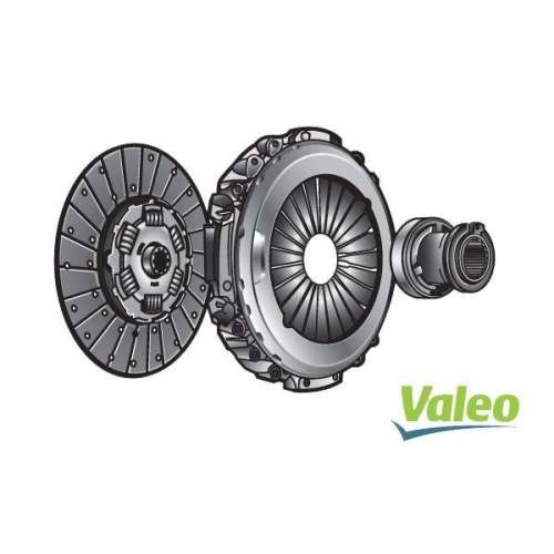 Clutch Kit Valeo 827052 New Original Kit3p for Scania Eaton