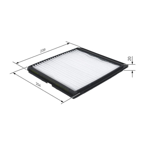 Filter Innenraumluft Bosch 1987432119 f&uuml;r Nissan