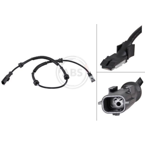 Sensor Raddrehzahl A.b.s. 31844 f&uuml;r Opel Renault Vauxhall Standard Automobile