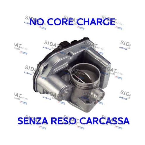 Drosselklappenstutzen Sidat 88.057R f&uuml;r Mercedes Benz Mercedes Benz