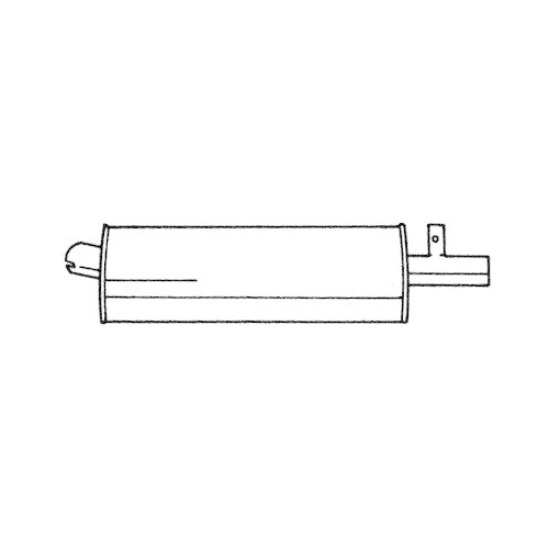 Endschalld&auml;mpfer Sigam 50631 f&uuml;r Renault