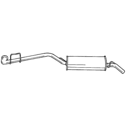 Endschalld&auml;mpfer Sigam 50642 f&uuml;r Renault
