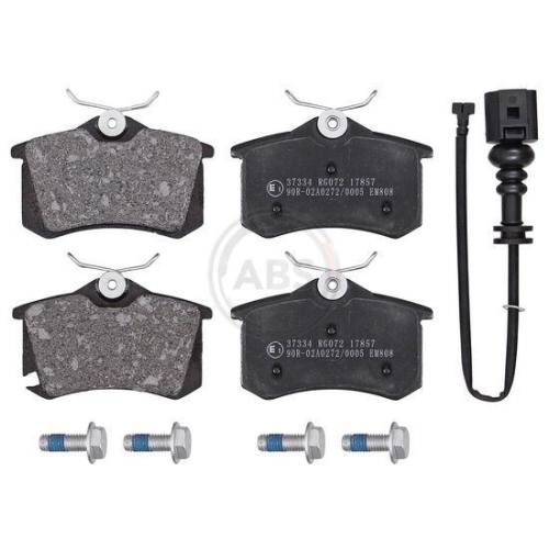 Brake Pad Set Disc Brake A.b.s. 37334 for Audi Seat Skoda VW Vag Rear Axle