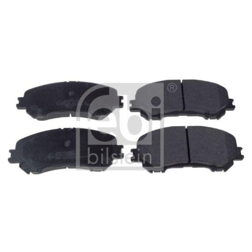 Bremsbelagsatz Scheibenbremse Febi Bilstein 116266 f&uuml;r Nissan Renault