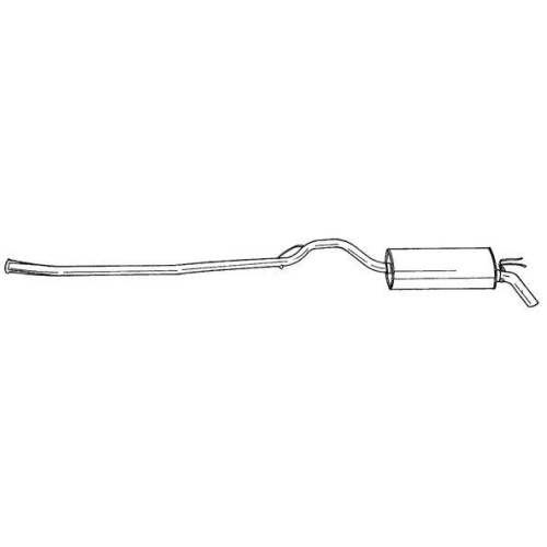 Endschalld&auml;mpfer Sigam 50647 f&uuml;r Renault Hinten