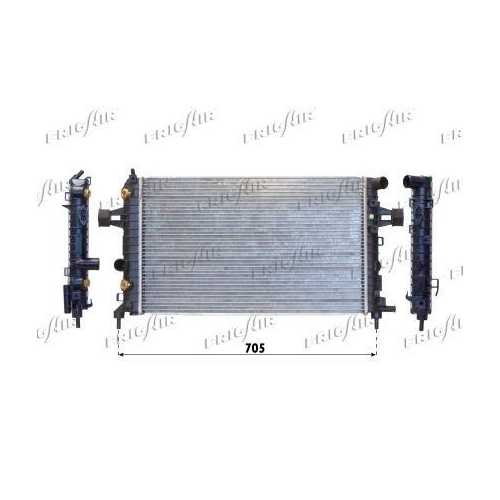 K&uuml;hler Motork&uuml;hlung Frigair 0107.3086 f&uuml;r General Motors