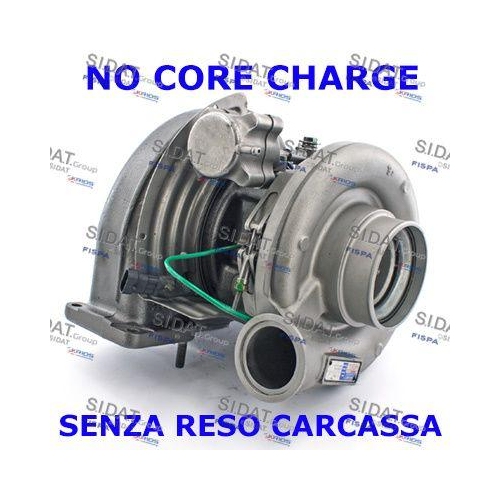 Lader Aufladung Sidat 49.525R für Iveco