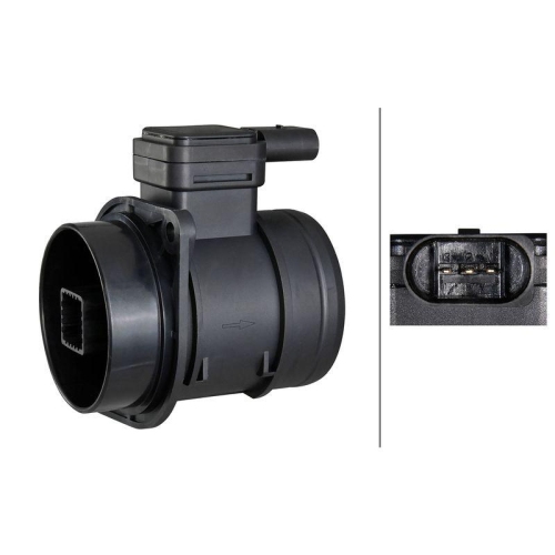 Luftmassenmesser Hella 8ET 358 095-061 f&uuml;r Audi Seat Skoda VW