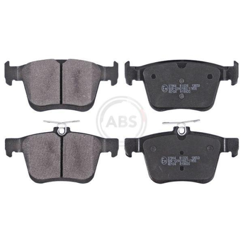 Bremsbelagsatz Scheibenbremse A.b.s. 37964 f&uuml;r Audi Seat Skoda VW Vag