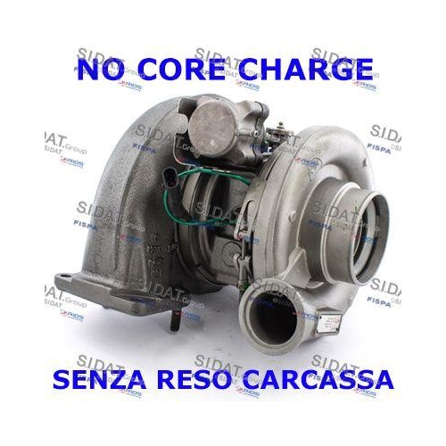 Lader Aufladung Sidat 49.526R für Iveco