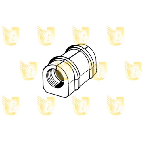 Lagerbuchse Stabilisator Unigom 391064 f&uuml;r Citro&euml;n Peugeot Vorderachse Links