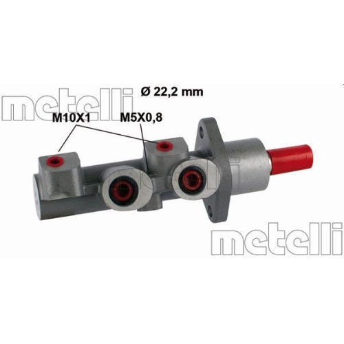Hauptbremszylinder Metelli 05-0506 f&uuml;r Fiat