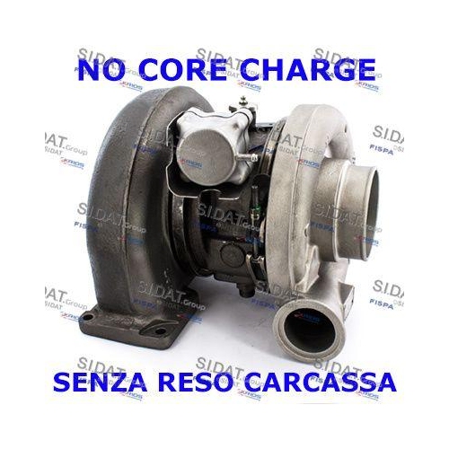 Lader Aufladung Sidat 49.765R für Iveco