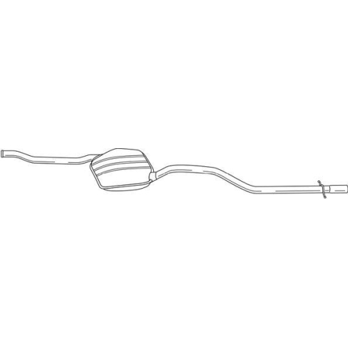 Mittelschalld&auml;mpfer Sigam 53426 f&uuml;r Volvo