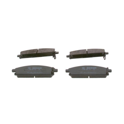 Bremsbelagsatz Scheibenbremse Bosch 0986424715 f&uuml;r Honda Nissan Infiniti