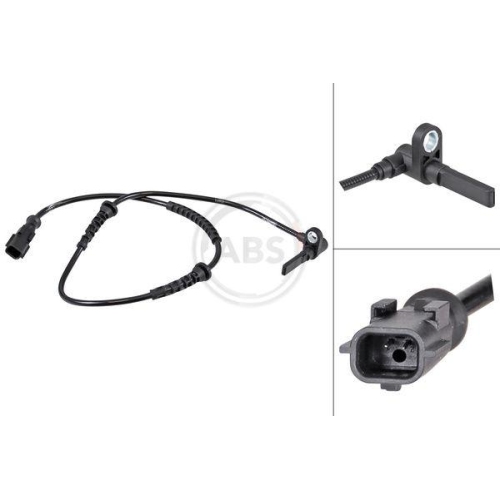 Sensor Raddrehzahl A.b.s. 31783 f&uuml;r Renault Vorderachse