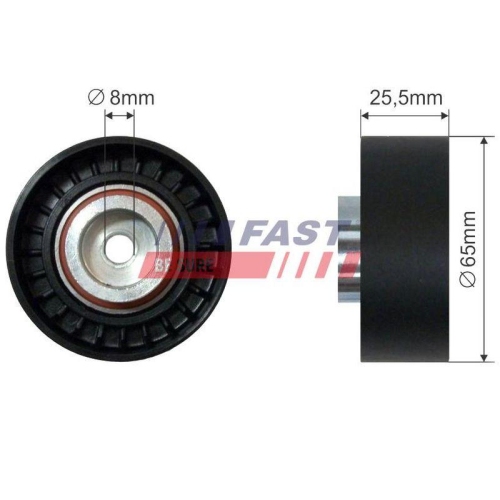 Spannrolle Zahnriemen Fast FT44537 f&uuml;r Citro&euml;n Fiat