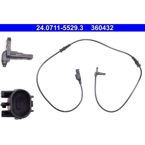 Sensor Raddrehzahl Ate 24-0711-5529-3 f&uuml;r Mercedes Benz Mercedes Benz