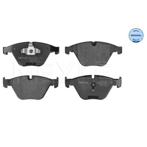 Bremsbelagsatz Scheibenbremse Meyle 0252331320 Meyle-original: True To Oe. f&uuml;r