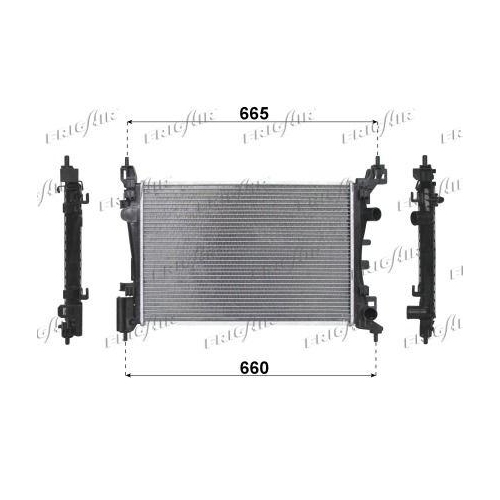 K&uuml;hler Motork&uuml;hlung Frigair 0107.3101 f&uuml;r Alfarome/fiat/lanci General Motors