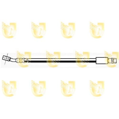 Bremsschlauch Unigom 377962 für Opel Vorne