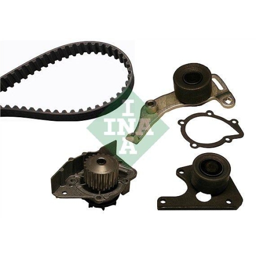 Wasserpumpe + Zahnriemensatz Schaeffler Ina 530 0096 30 f&uuml;r Citro&euml;n Fiat Peugeot