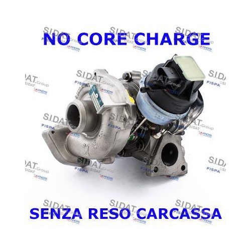 Lader Aufladung Sidat 49.228R für Audi Seat Skoda VW Vag