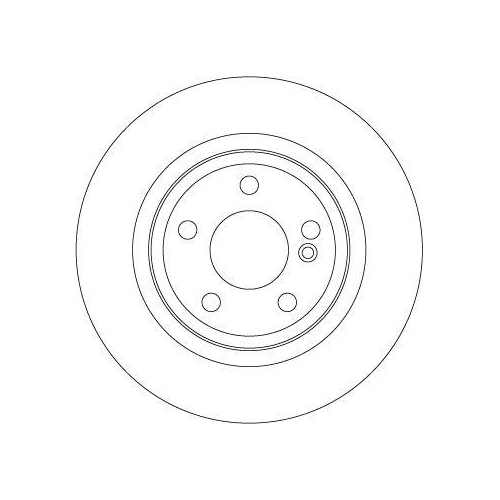 Bremsscheibe Trw DF6634 f&uuml;r Mercedes Benz Mercedes Benz Mercedes Benz