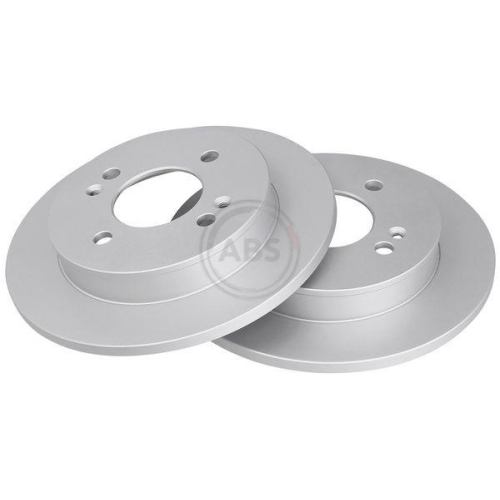 Bremsscheibe A.b.s. 17656 Beschichtet f&uuml;r Hyundai Kia Hinterachse