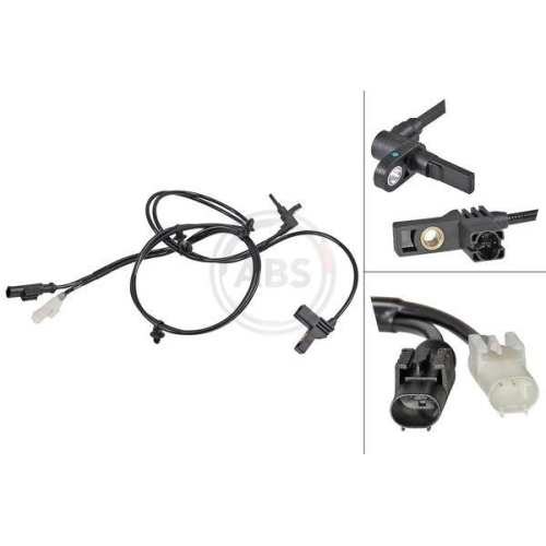 Sensor Raddrehzahl A.b.s. 30163 f&uuml;r Mercedes Benz Mercedes Benz Mercedes Benz