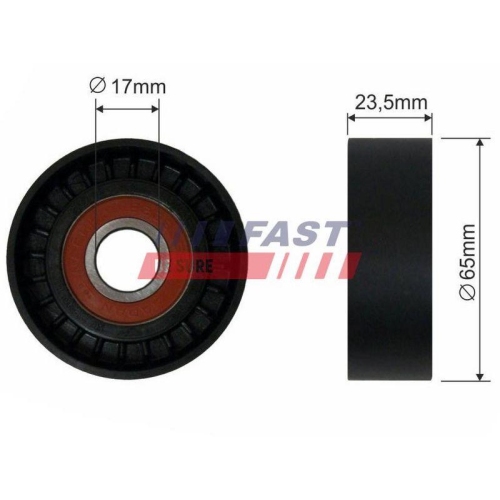 Spannrolle Keilrippenriemen Fast FT44521 f&uuml;r Citro&euml;n Fiat Iveco Opel VW