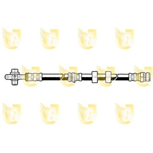 Bremsschlauch Unigom 377985 für Audi VW Vorne