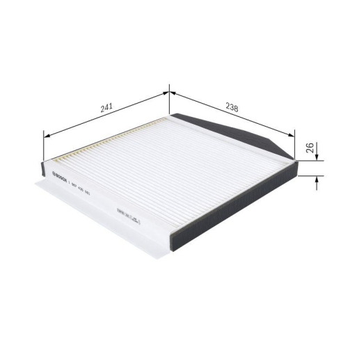 Filter Innenraumluft Bosch 1987435061 f&uuml;r Volvo