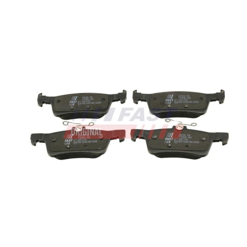 Bremsbelagsatz Scheibenbremse Fast FT29562 f&uuml;r Citro&euml;n Hinterachse