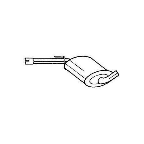 Mittelschalld&auml;mpfer Sigam 60414 f&uuml;r VW