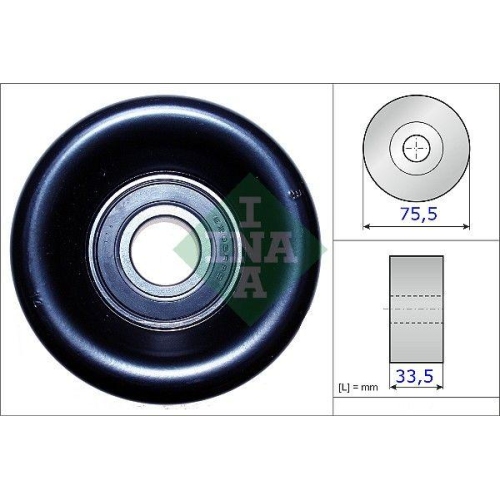 Spannrolle Keilrippenriemen Schaeffler Ina 531 0827 10 f&uuml;r Honda Acura