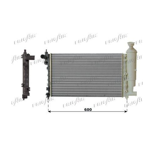 K&uuml;hler Motork&uuml;hlung Frigair 0108.2068 f&uuml;r Citro&euml;n/peugeot