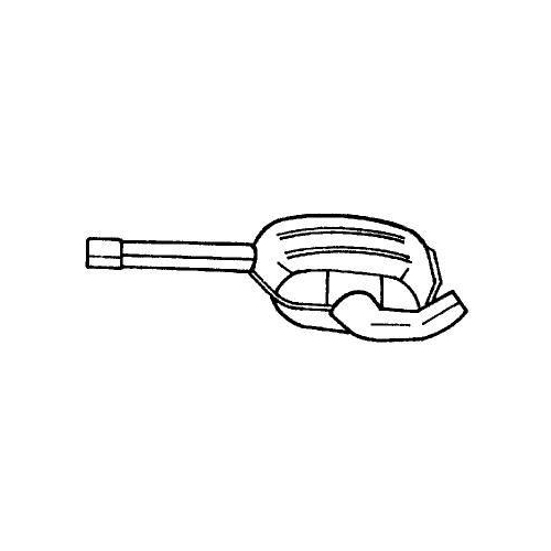 Mittelschalld&auml;mpfer Sigam 60415 f&uuml;r VW