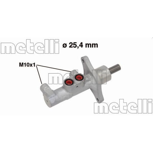Hauptbremszylinder Metelli 05-0731 f&uuml;r Citro&euml;n Fiat Peugeot