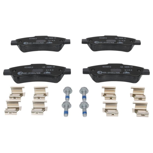 Bremsbelagsatz Scheibenbremse Ate 13-0460-4812-2 f&uuml;r Citro&euml;n Fiat Peugeot